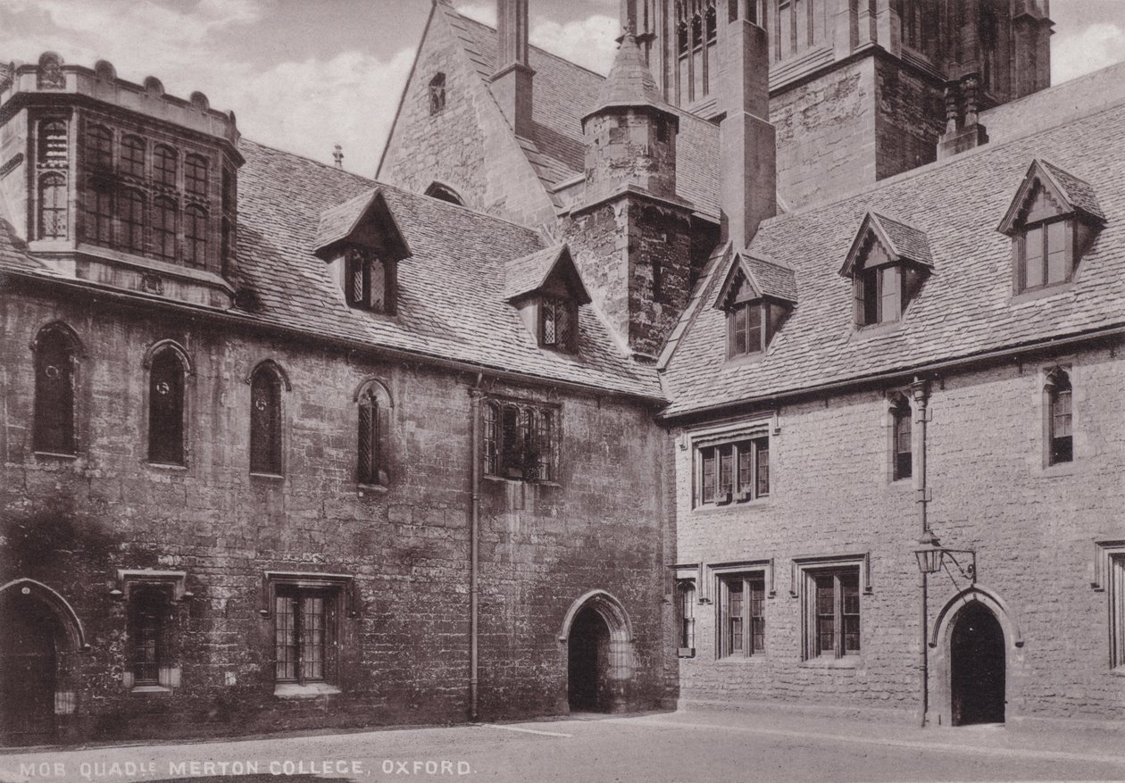 Mob Quadrangle Merton College, Oxford von English Photographer