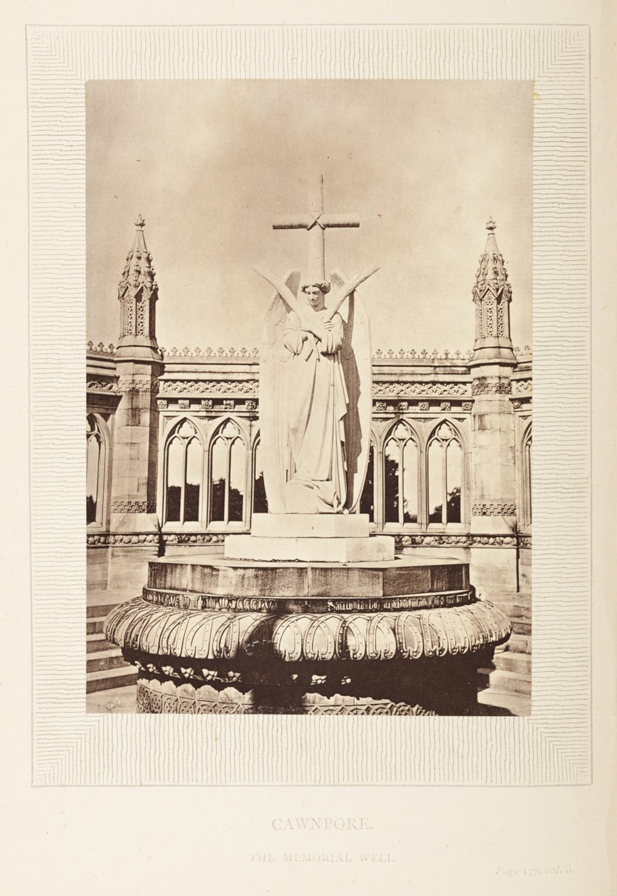 Der Gedenkbrunnen, Cawnpore von English Photographer