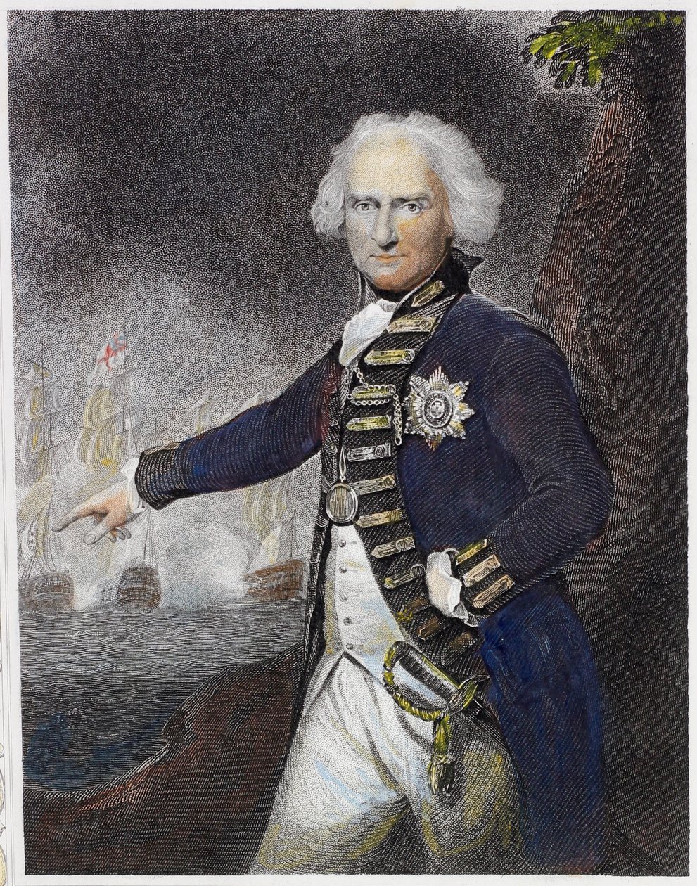 Alexander Hood, Viscount Bridport von English School