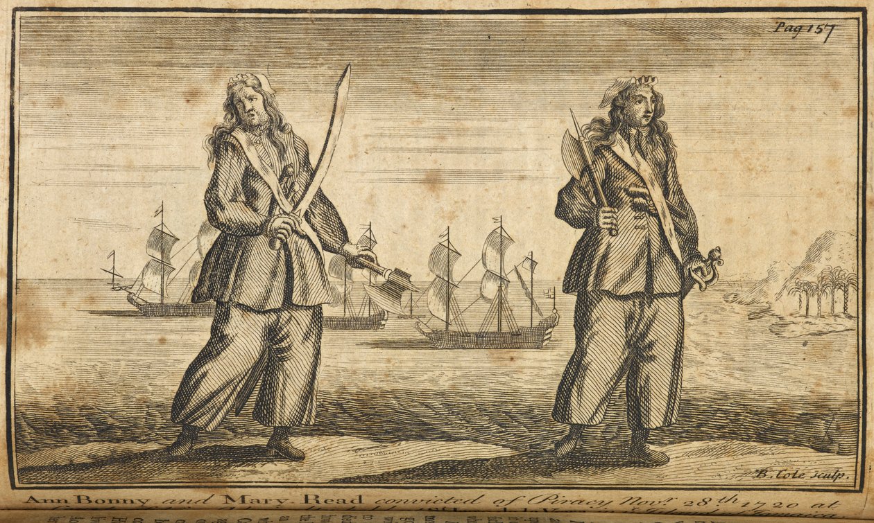 Ann Bonny und Mary Read Piraten von English School