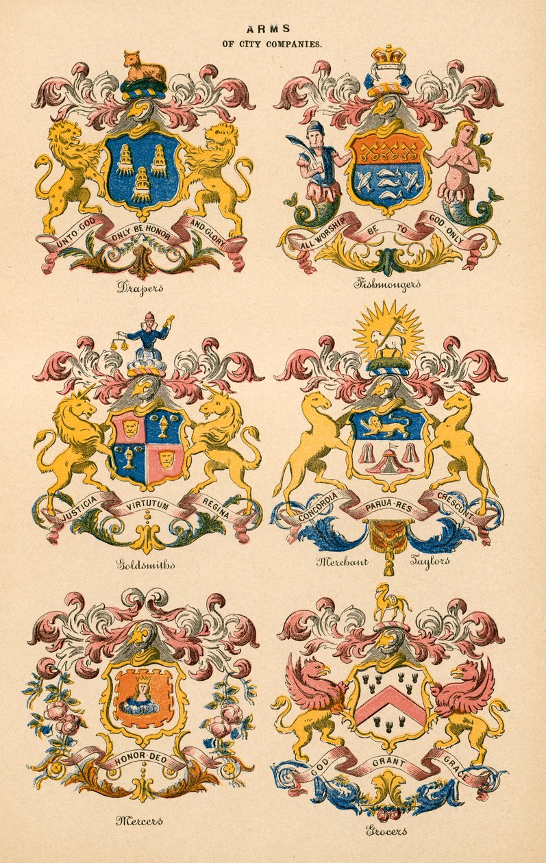 Wappen der Stadtgesellschaften von English School