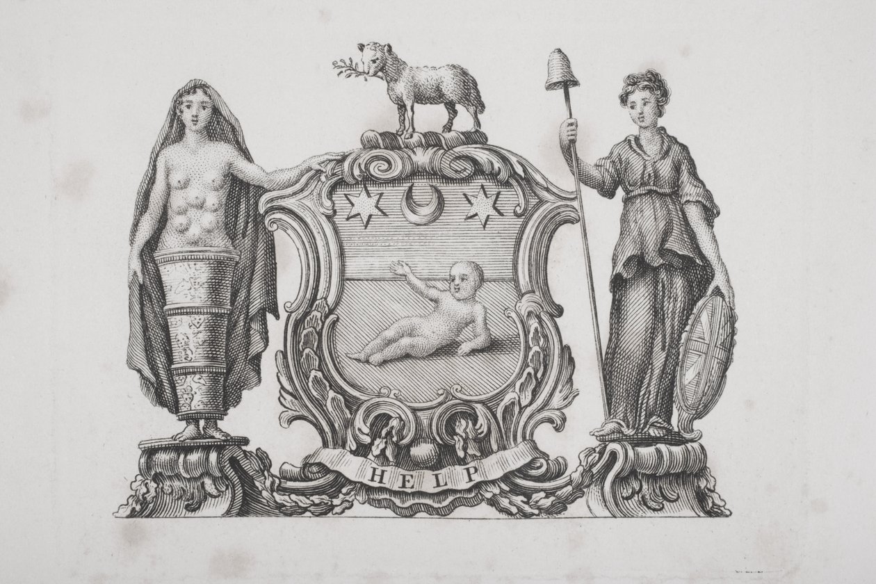 Wappen des Findelhauses von English School