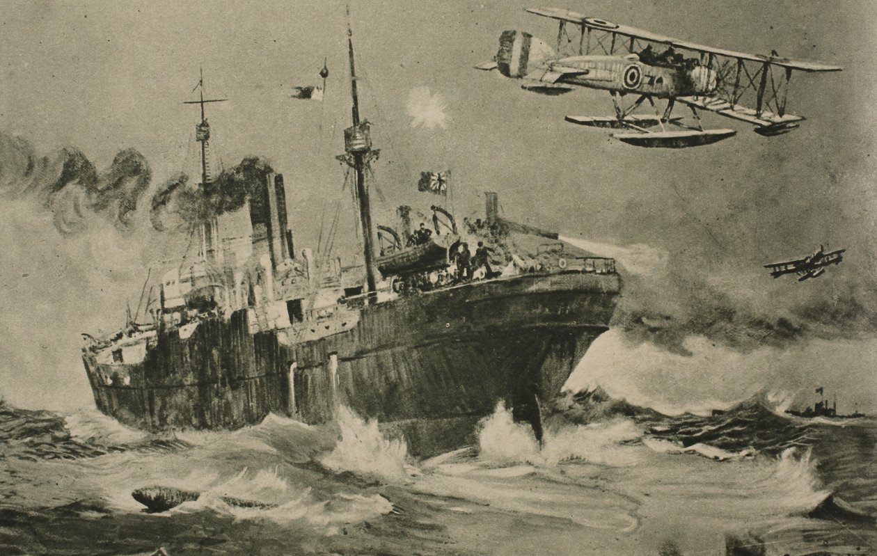 Angriff, die beste Verteidigung, 1914-19 von English School