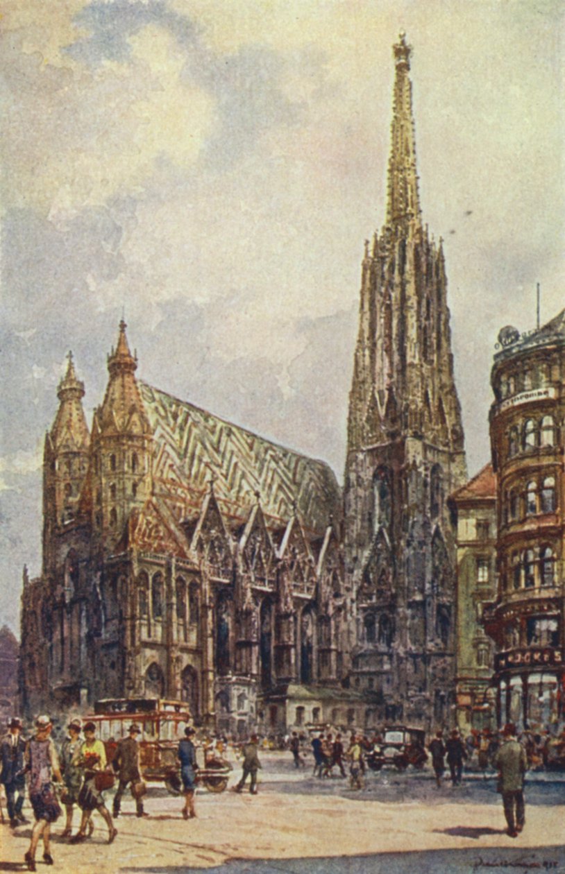 Stephansdom, Wien von English School