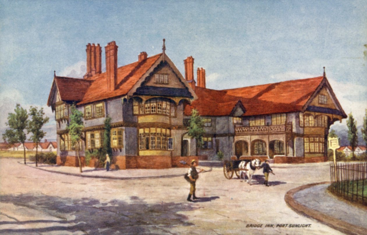 Bridge Inn, Port Sunlight von English School