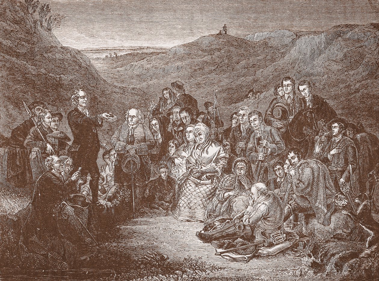 Predigten der Covenanters von English School