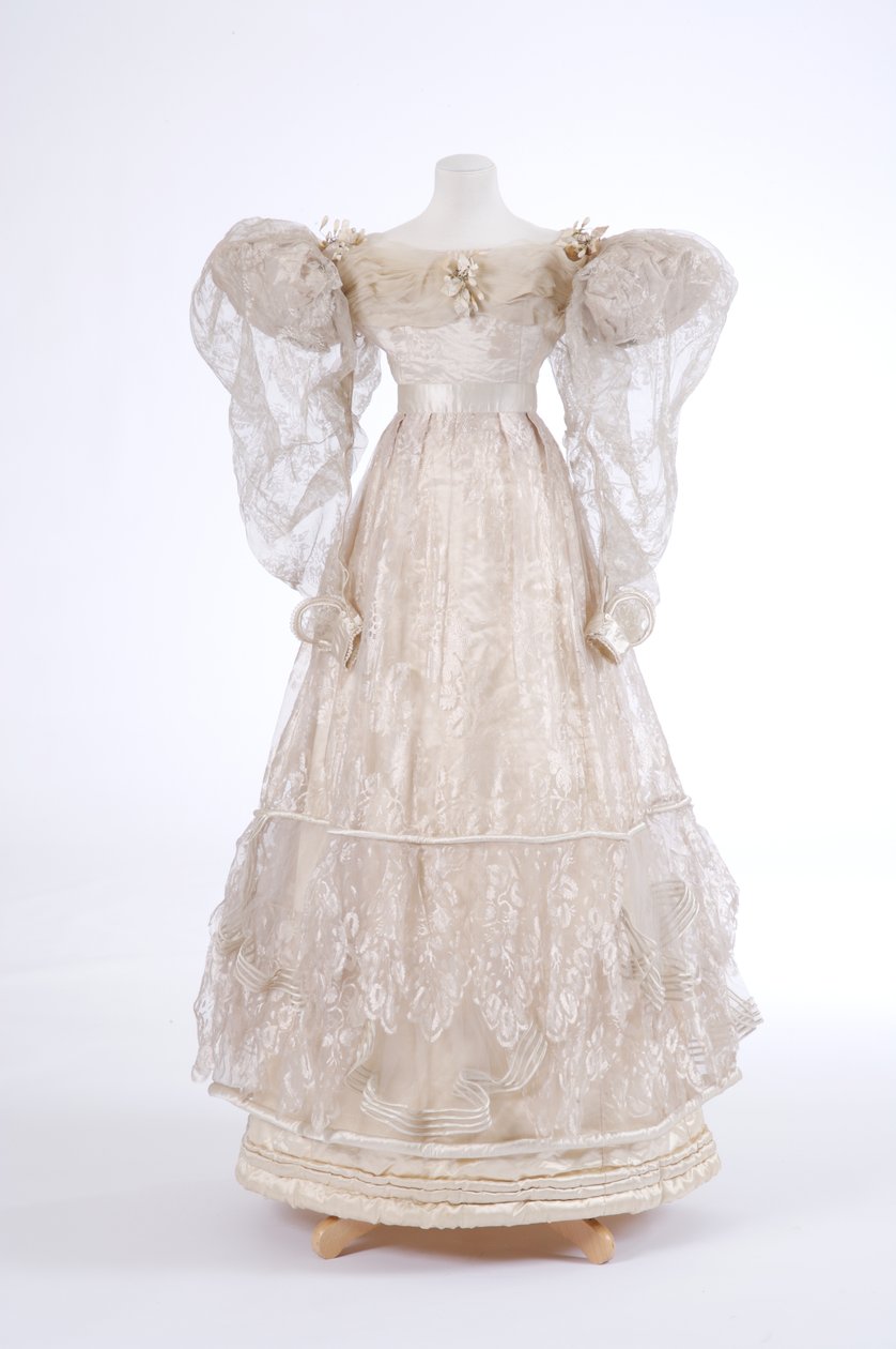 Abendkleid, 1829 von English School