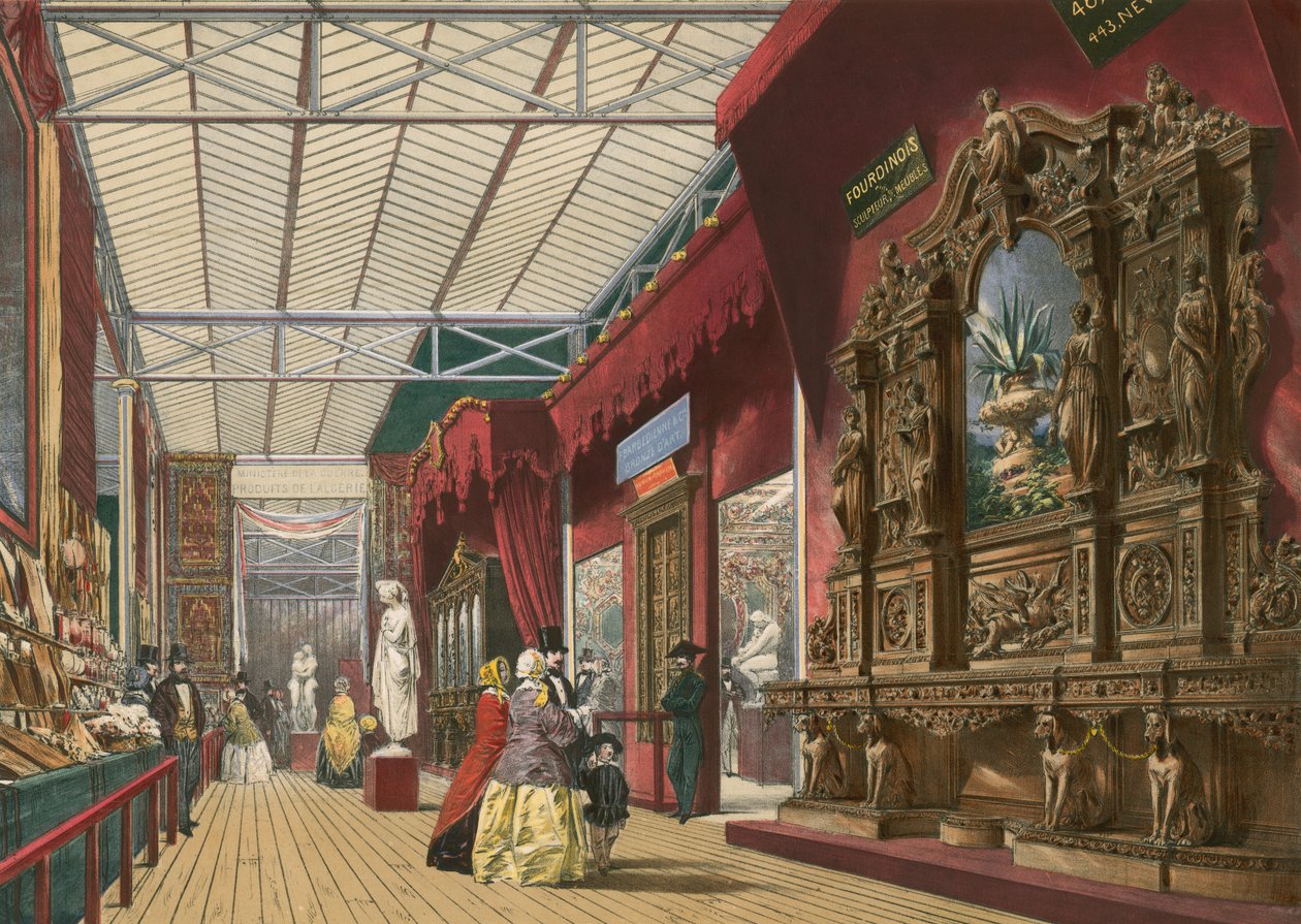 Fourdinois, Die Große Ausstellung von 1851 von English School