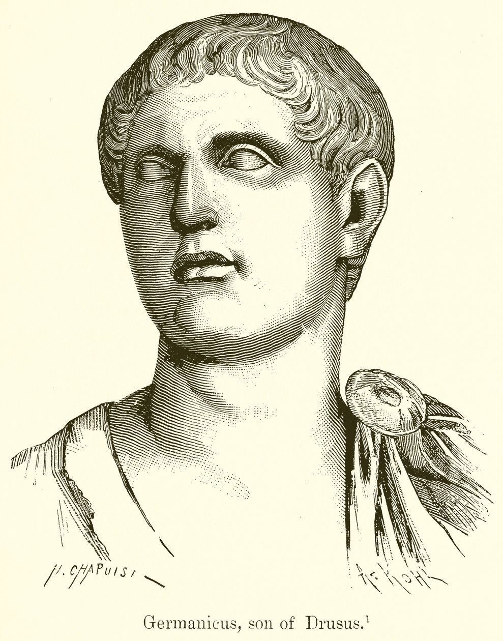 Germanicus, Sohn des Drusus von English School