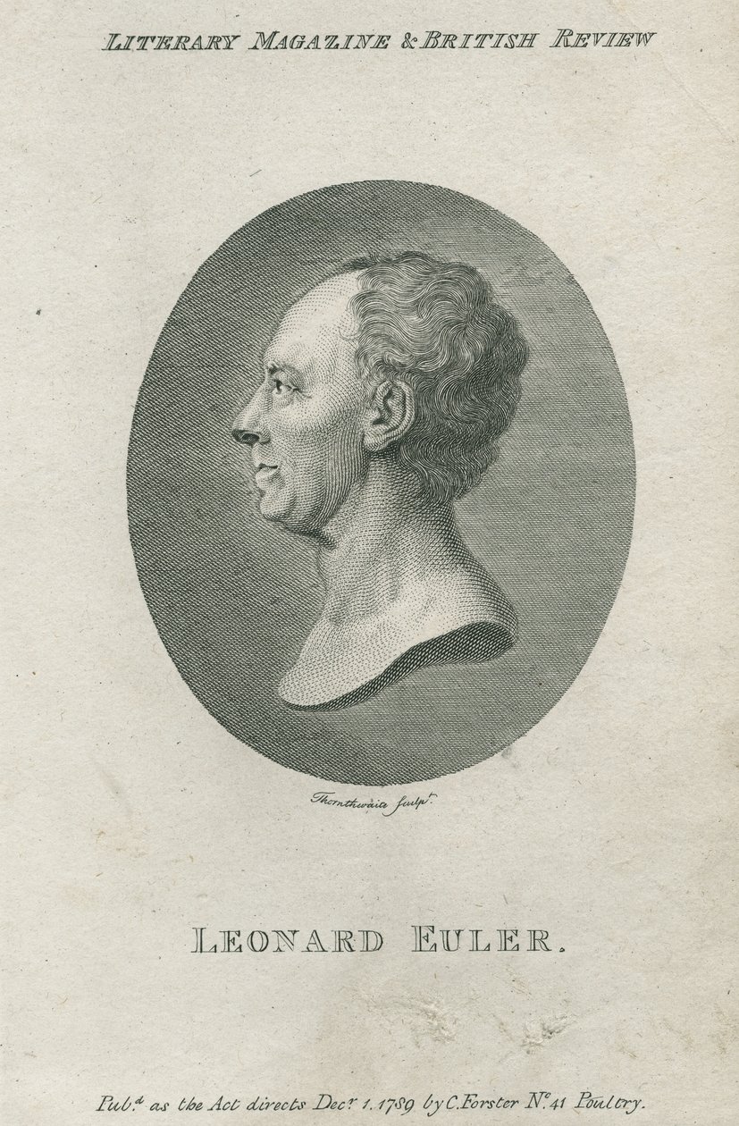 Leonhard Euler von English School