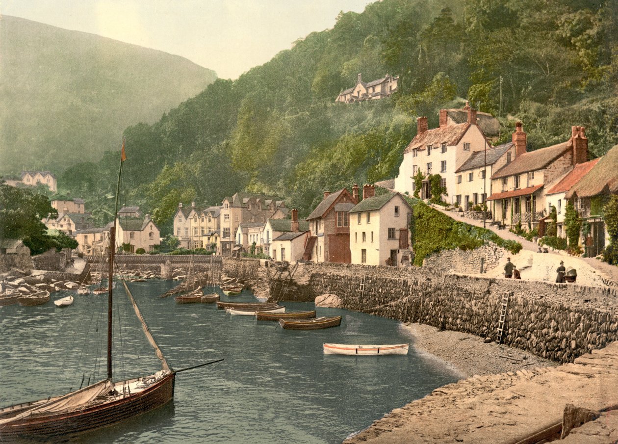 Lynmouth Hafen von English School