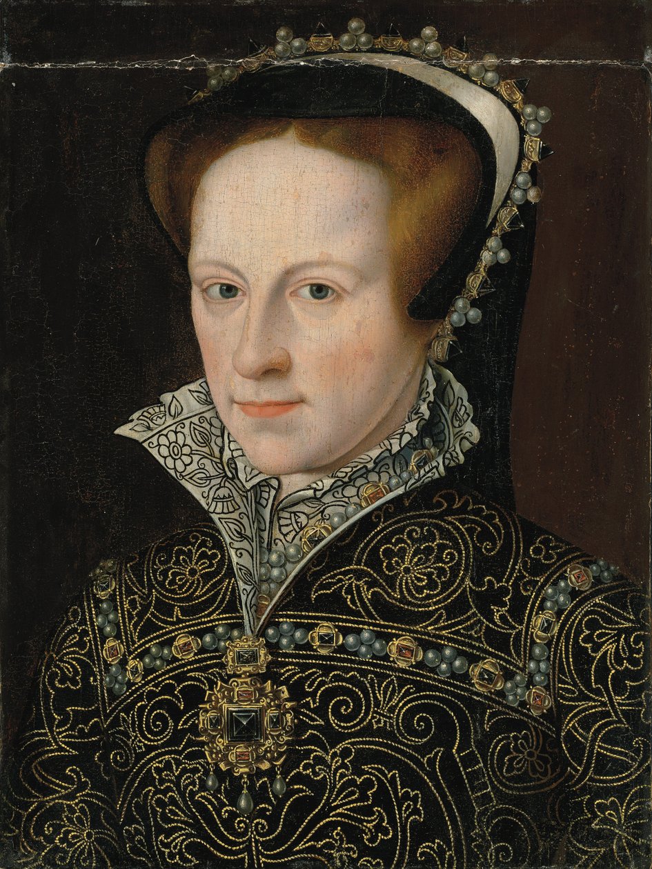 Porträt von Maria I. von English School
