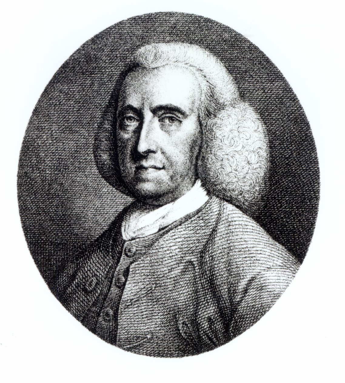 Porträt von Peter Collinson (1694-1768) von English School