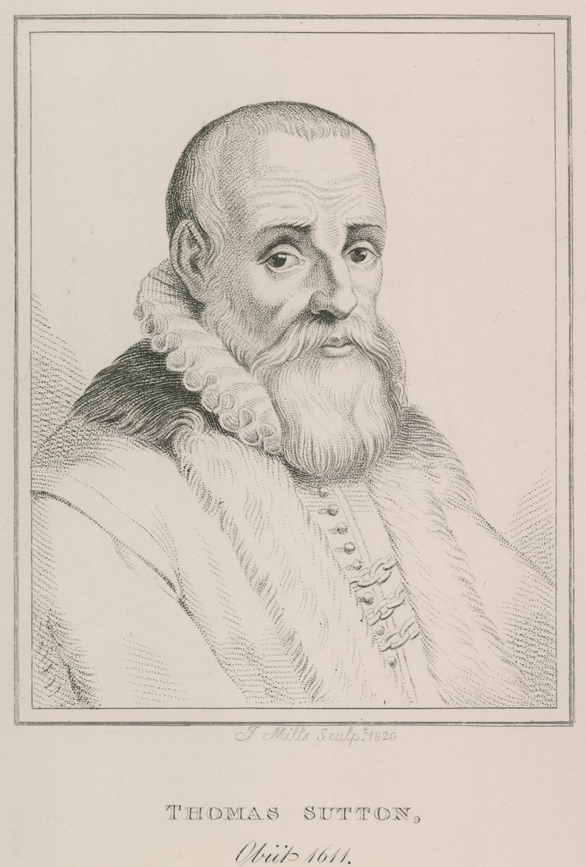 Porträt von Thomas Sutton von English School