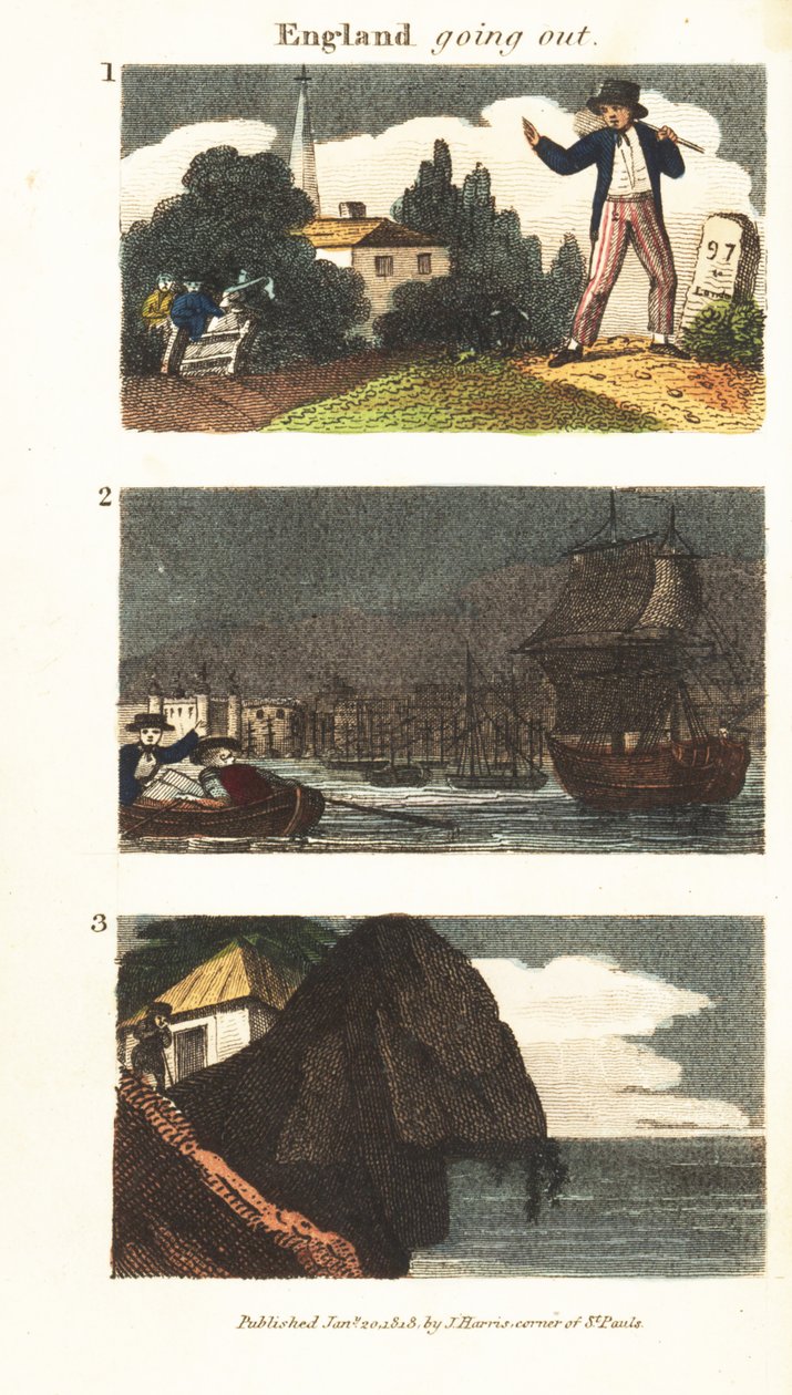 Szenen in England, Regency-Ära von English School