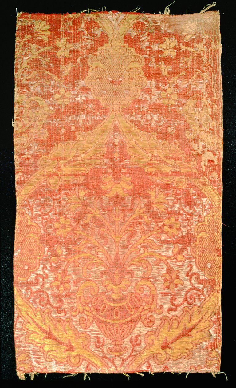 Seiden- und Leinenmöbel, 1550-1600 von English School