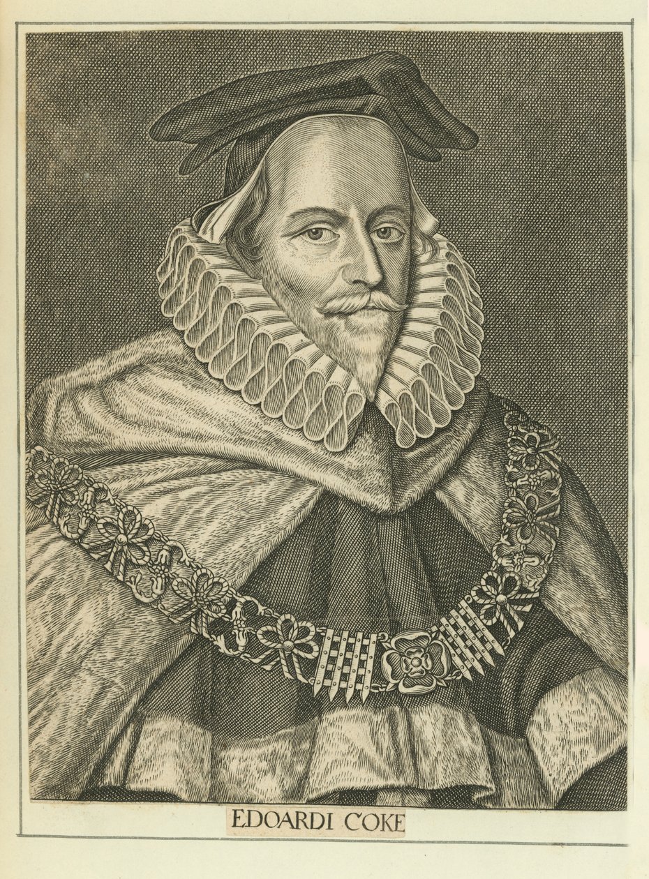 Sir Edward Coke von English School