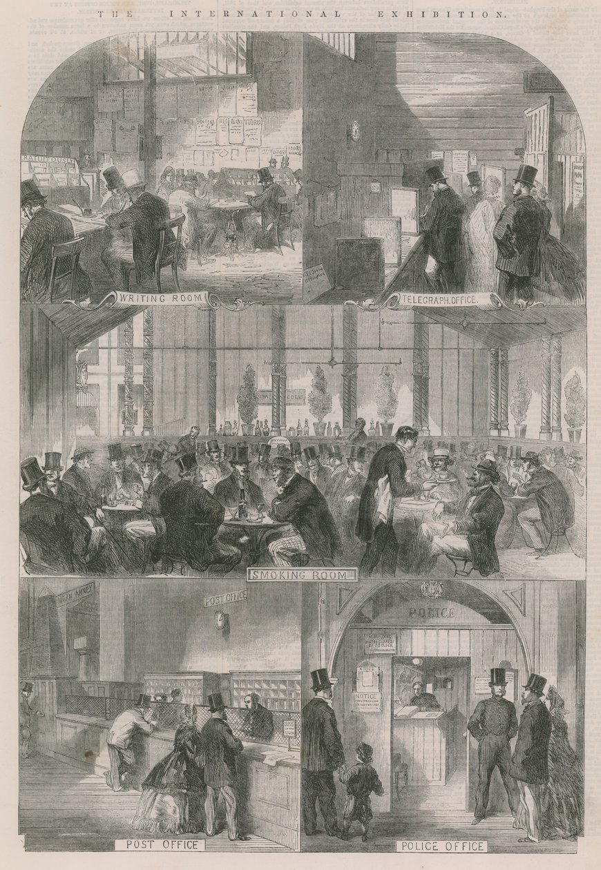 Die Internationale Ausstellung von 1862 von English School