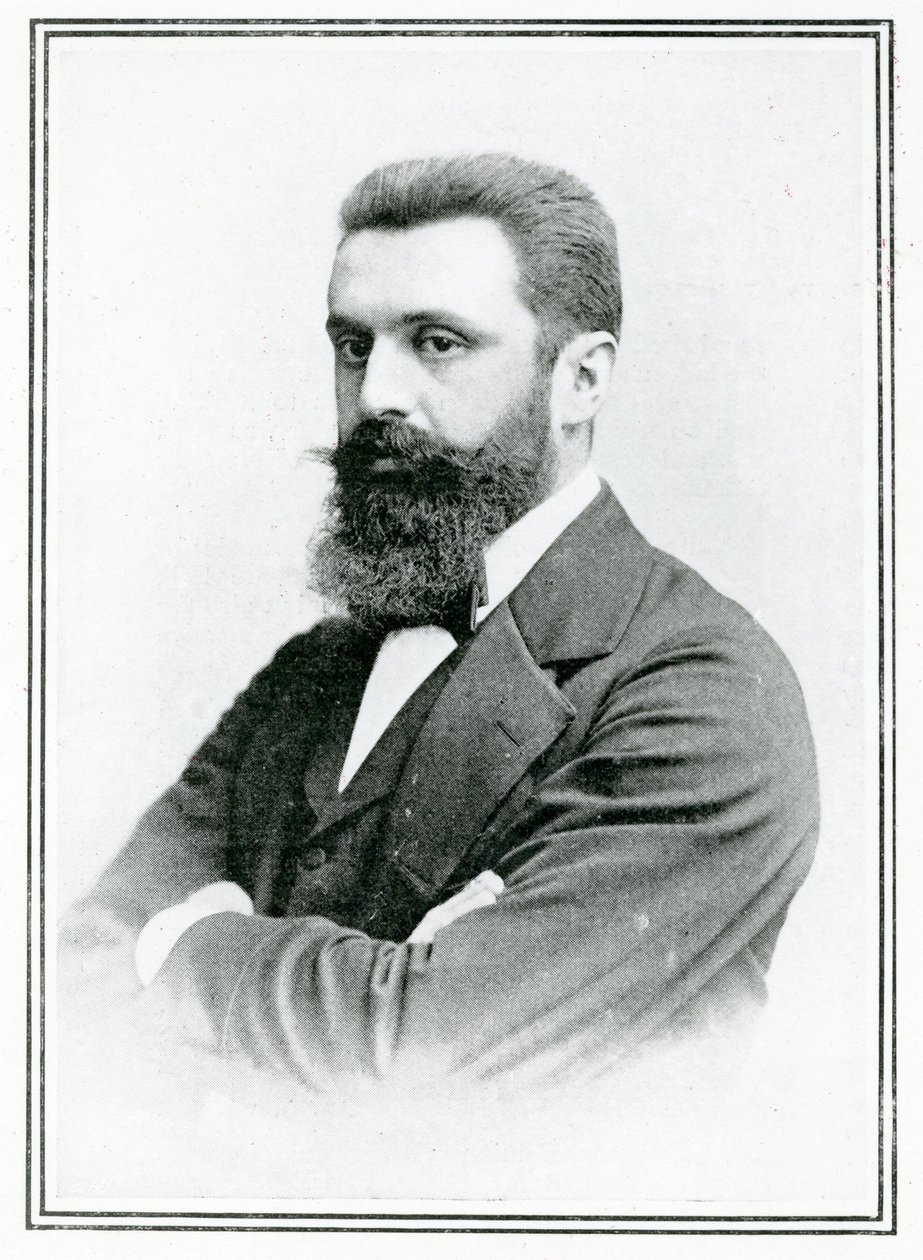 Theodor Herzl (1860-1904) von English School