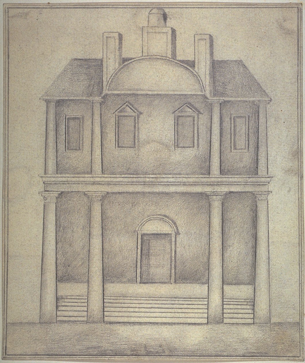 Ansicht des Blackfriars Theatre, ca. 1650 von English School