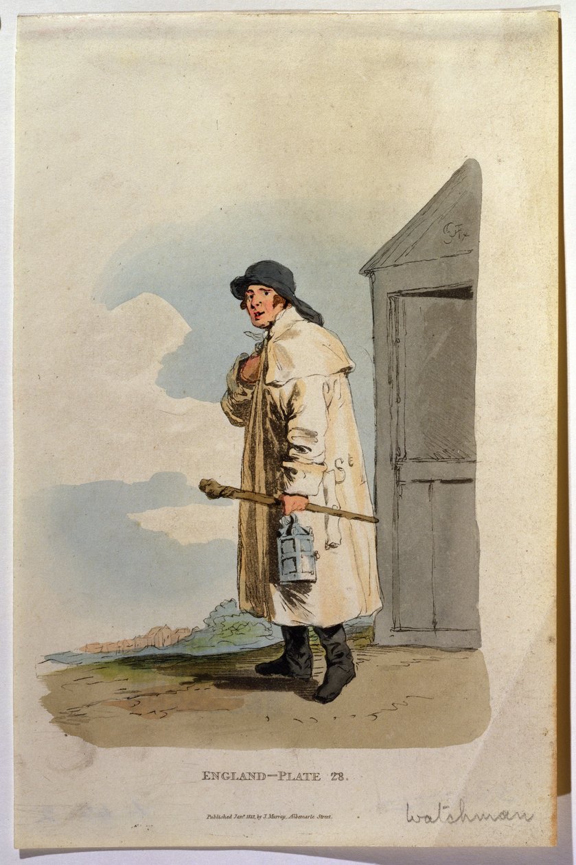 Wächter, 1813 von English School