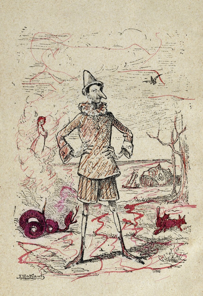 Pinocchio, 1883 von Enrico Mazzanti