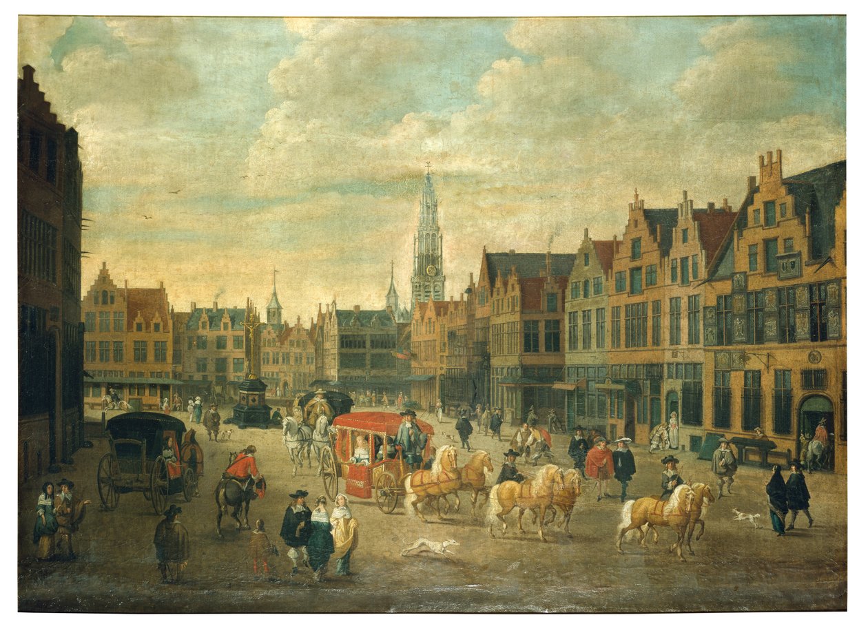 Meir in Antwerpen von Erasmus de Bie