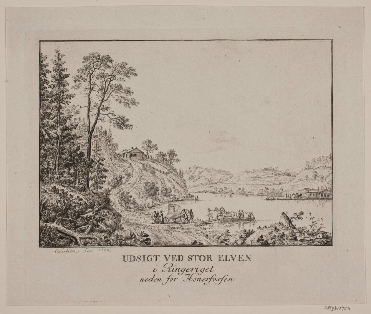 Norwegische Landschaft von Erik Pauelsen