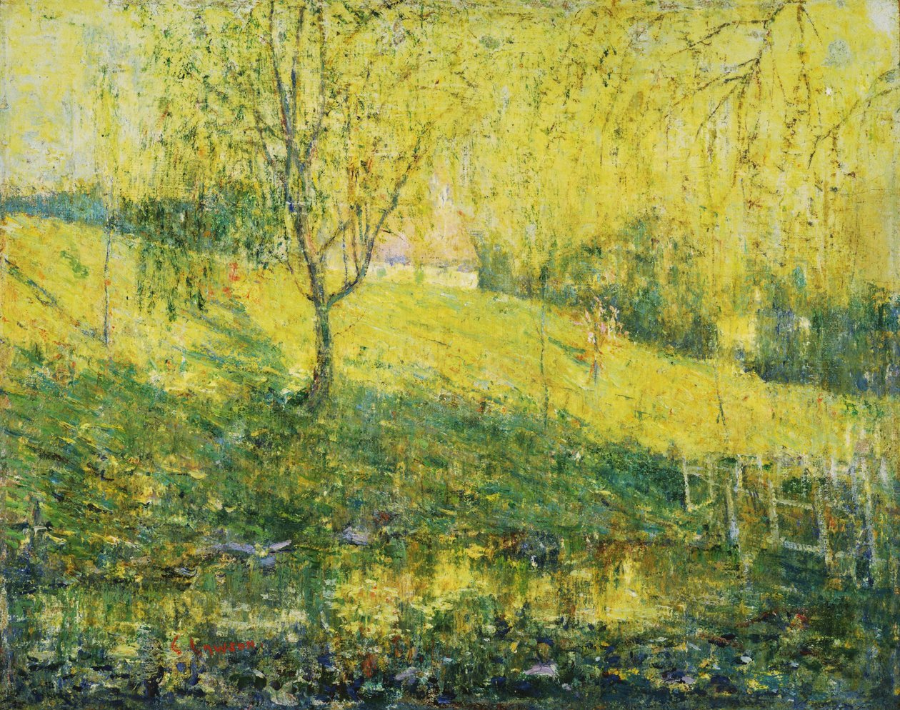 Frühling von Ernest Lawson