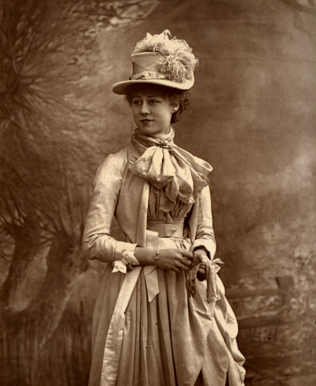 Violet Vanbrugh, britische Schauspielerin, 1887 von Ernest Barraud