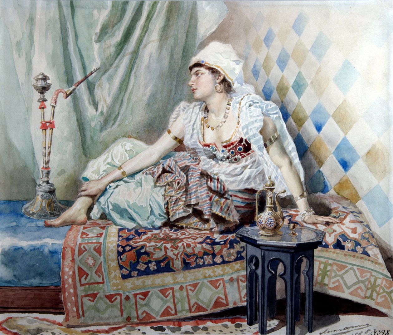 Eine Odaliske, 1888 von Ernest Karlovich Liphart