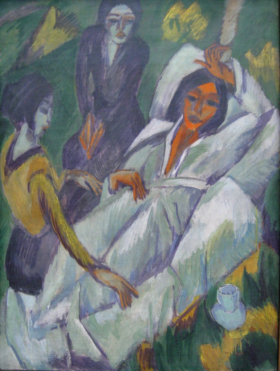 Frauen beim Tee von Ernst Ludwig Kirchner