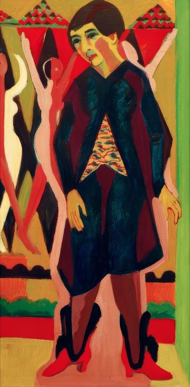 Bildnis Anna Müller von Ernst Ludwig Kirchner
