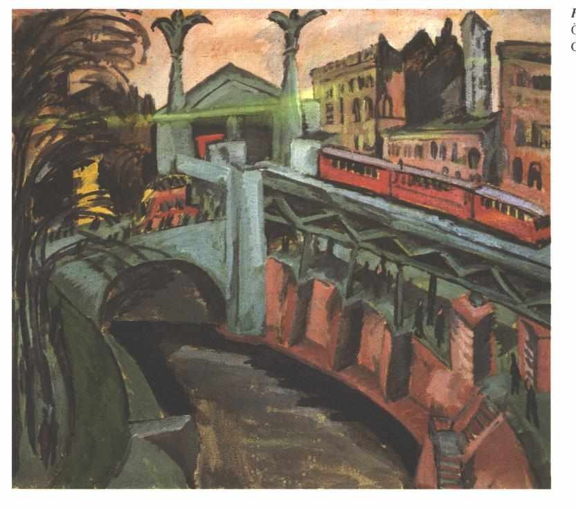 Hallesches Tor von Ernst Ludwig Kirchner