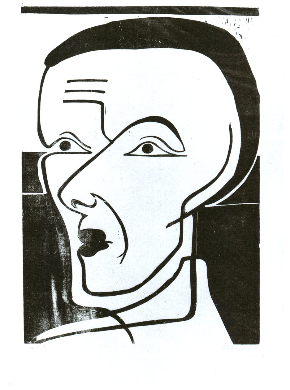 Selbstporträt von Ernst Ludwig Kirchner