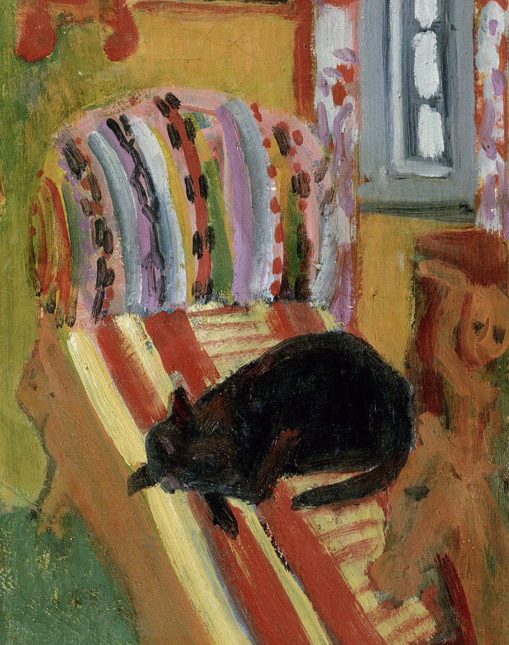 Das Wohnzimmer, 1920 (Detail) von Ernst Ludwig Kirchner