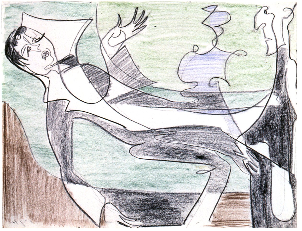 Unterhaltung von Ernst Ludwig Kirchner