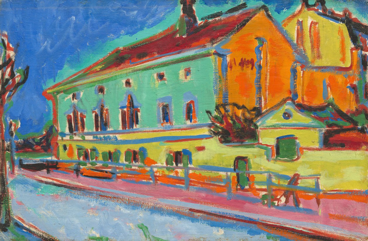 Tanzsaal Bellevue (obverse) von Ernst Ludwig Kirchner