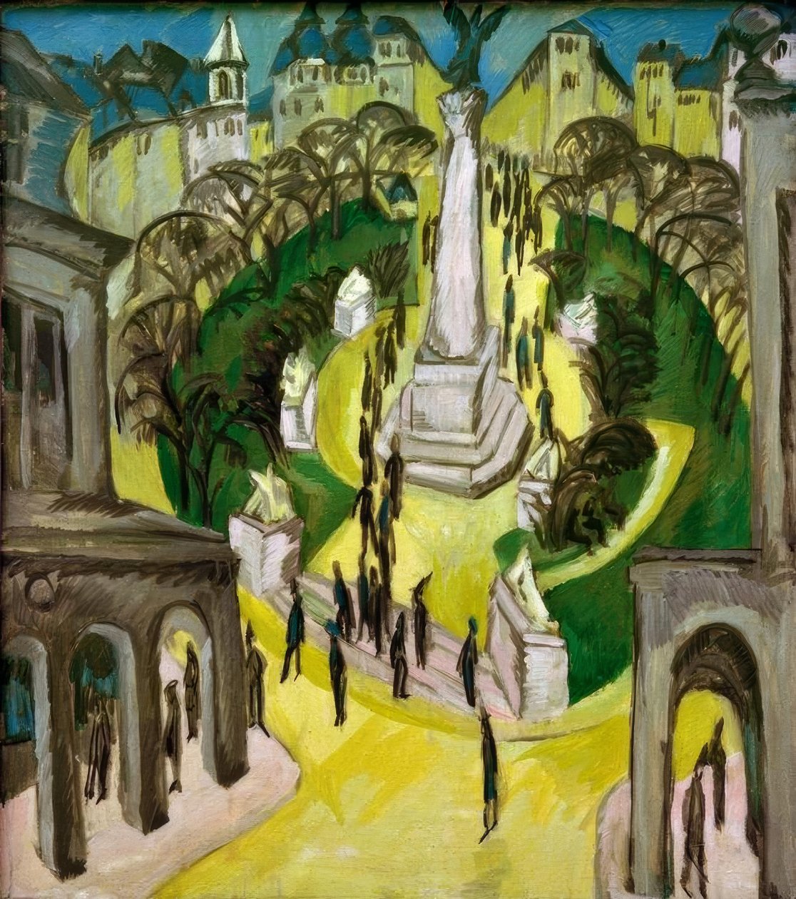 Das Rondell von Ernst Ludwig Kirchner