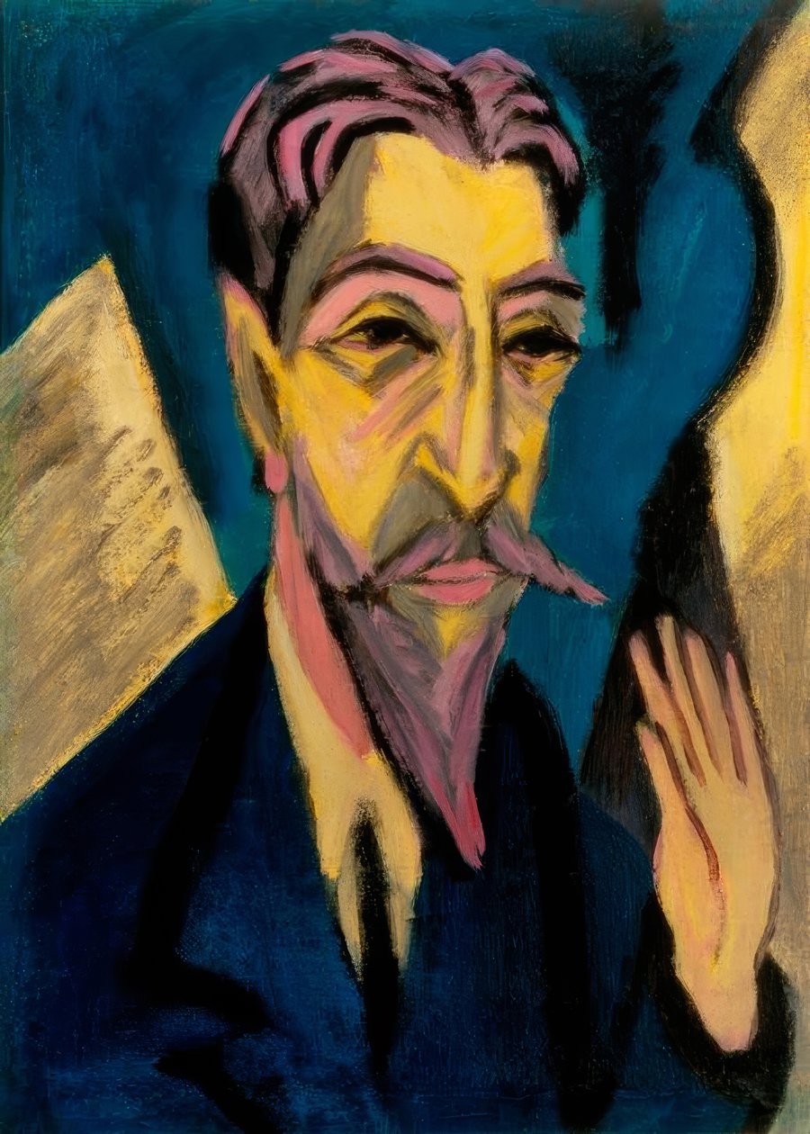 Kopf Gräf von Ernst Ludwig Kirchner