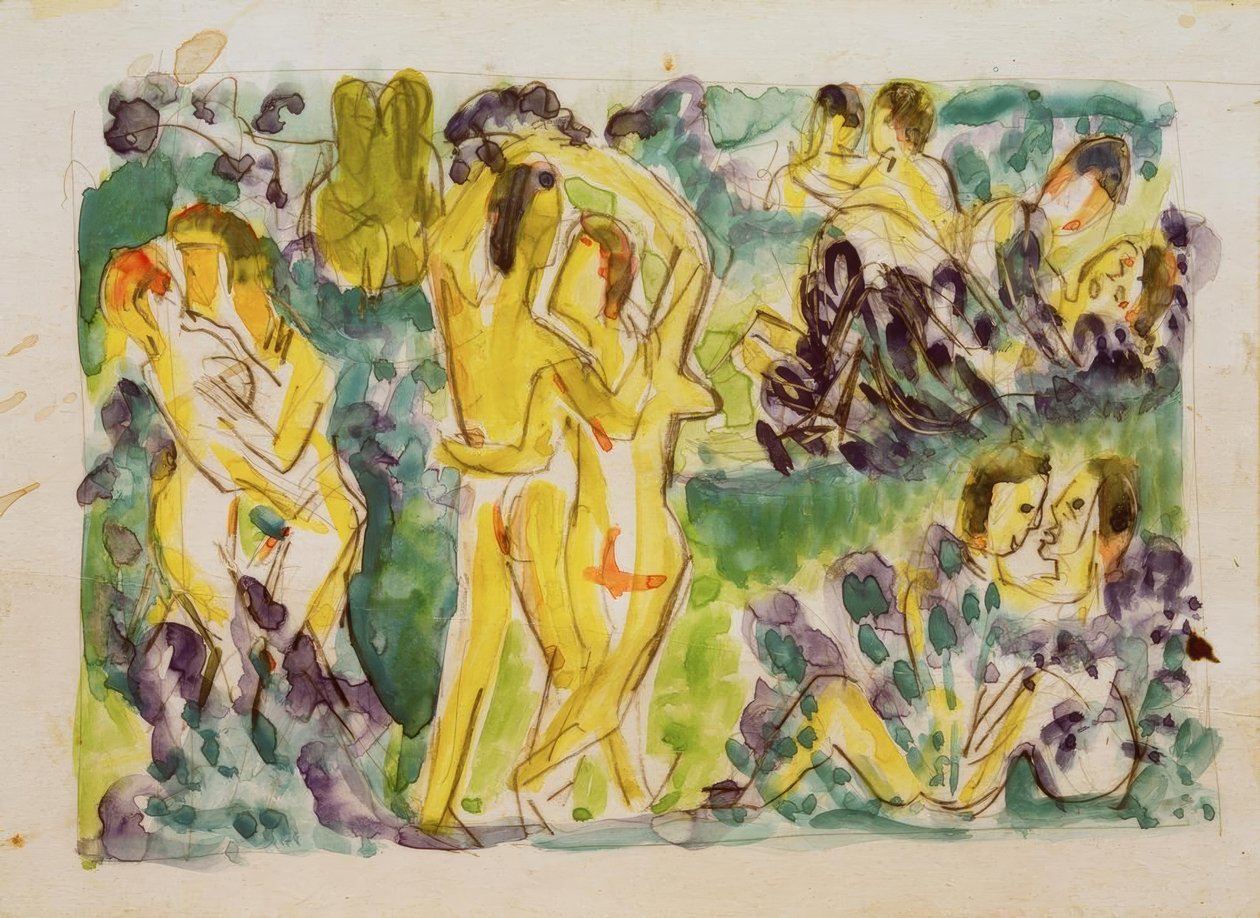 Liebesgarten von Ernst Ludwig Kirchner