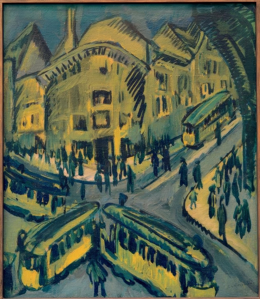 Nollendorfplatz von Ernst Ludwig Kirchner