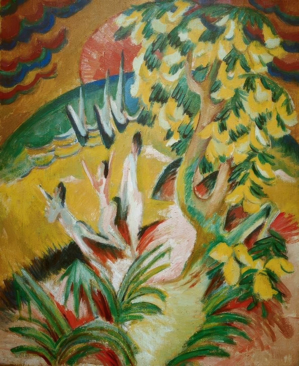 Runde Bucht von Ernst Ludwig Kirchner