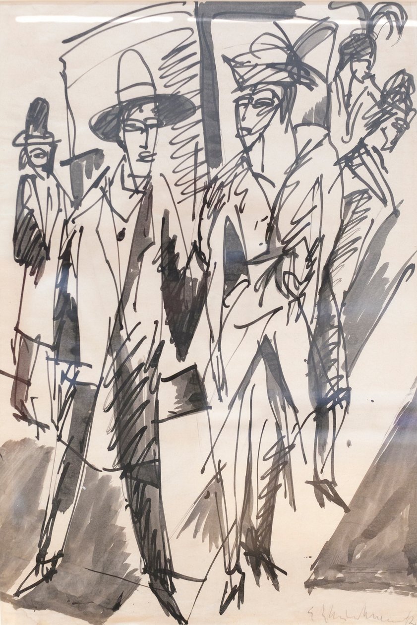 Sterne der Straße von Ernst Ludwig Kirchner