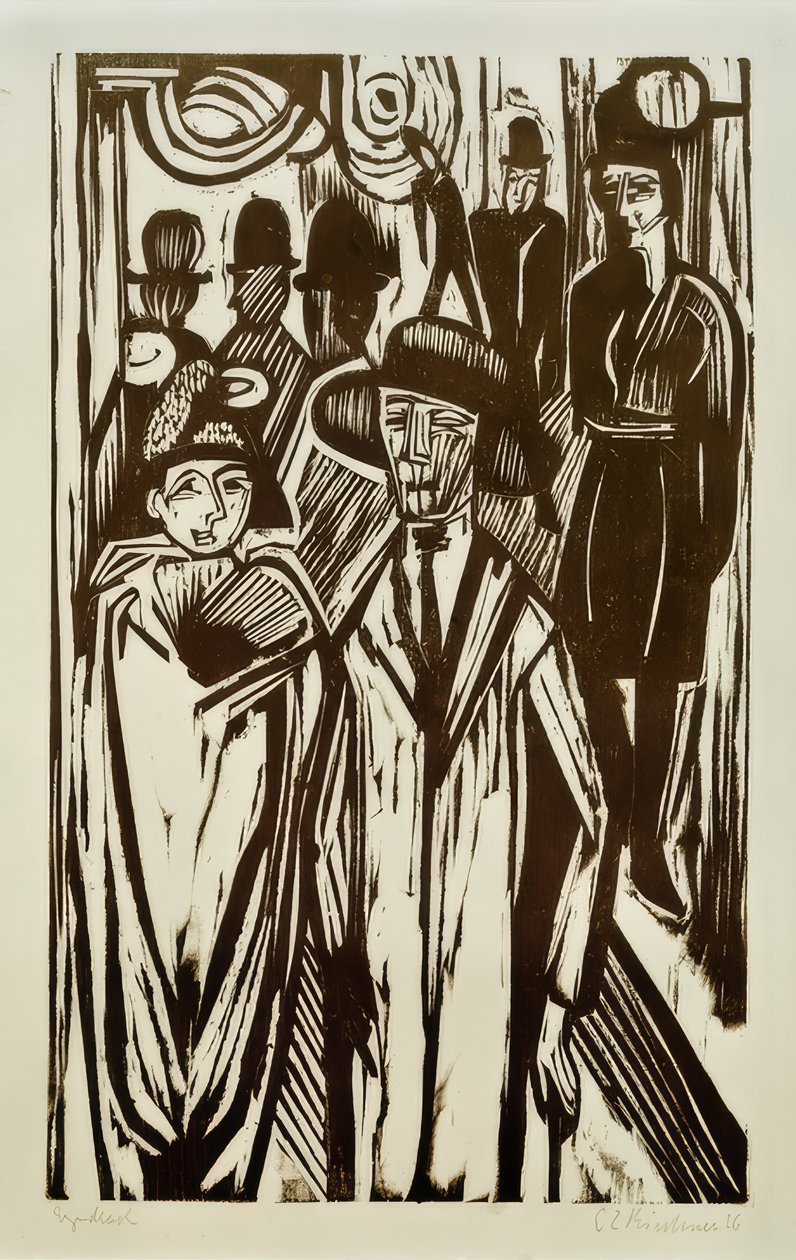Straße von Ernst Ludwig Kirchner