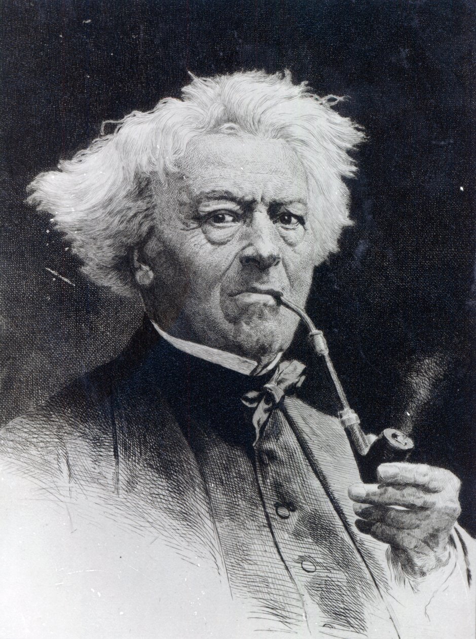 Jean-Baptiste Camille Corot von Etienne Gabriel Bocourt