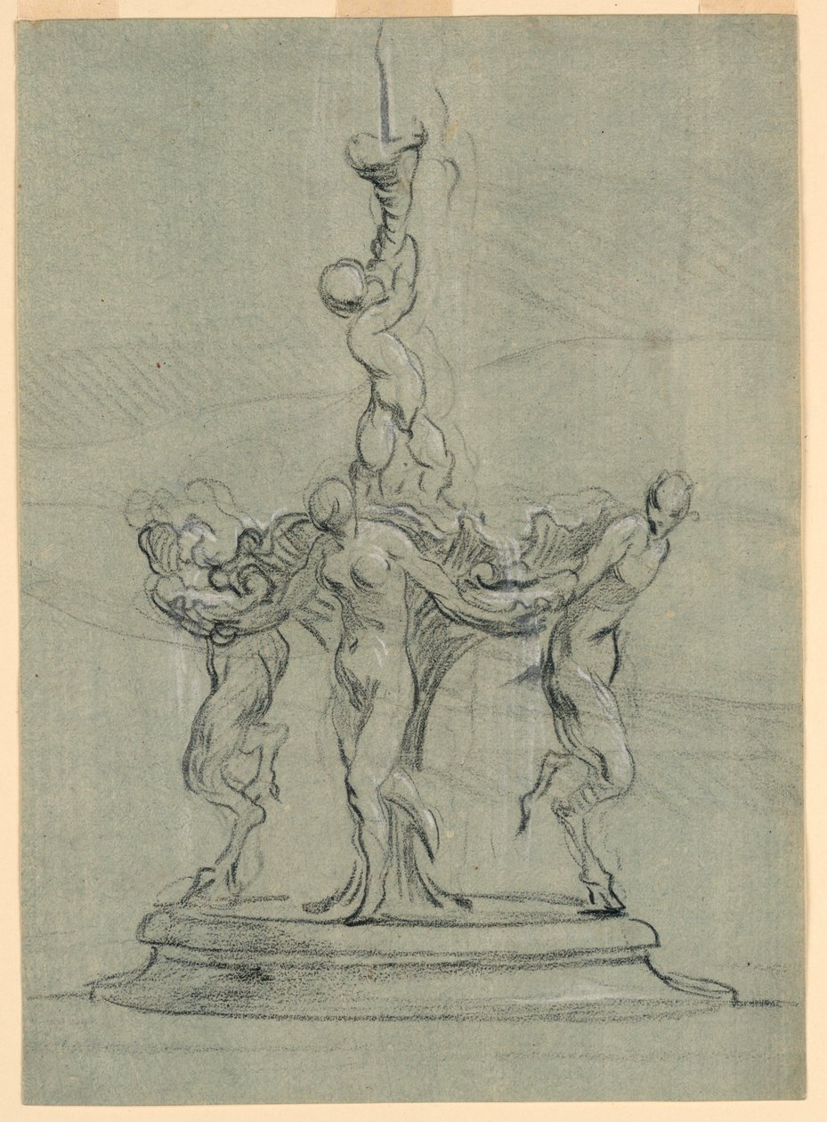 Entwurf für einen Brunnen von Etienne Maurice Falconet