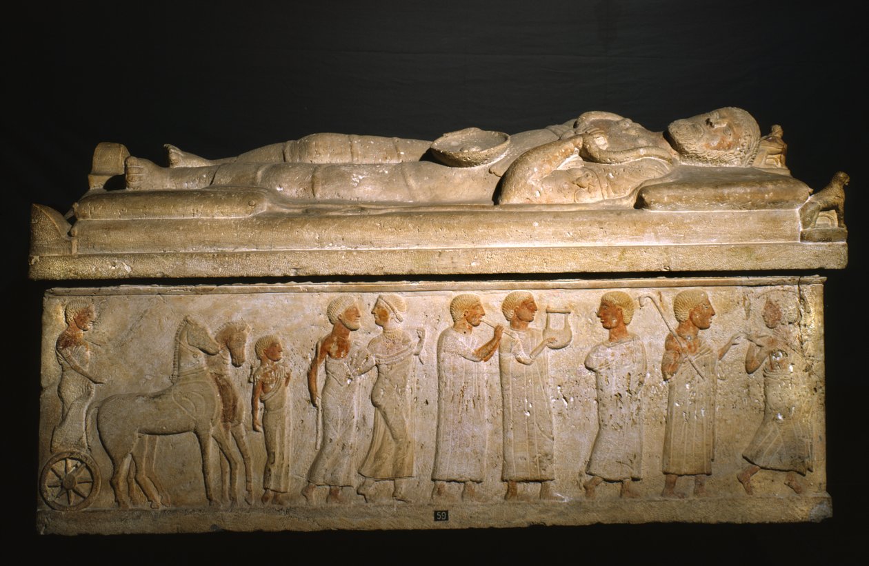 Sarkophag von Etruscan