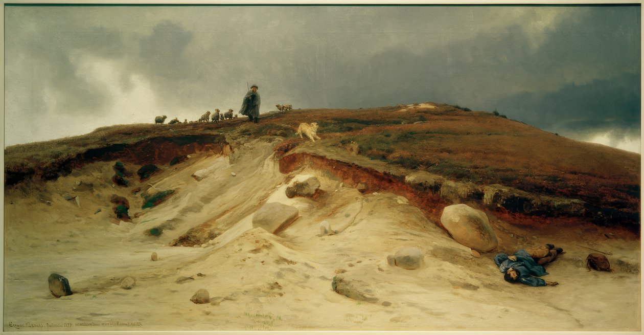 Der Erschlagene von Eugen Felix Prosper Bracht