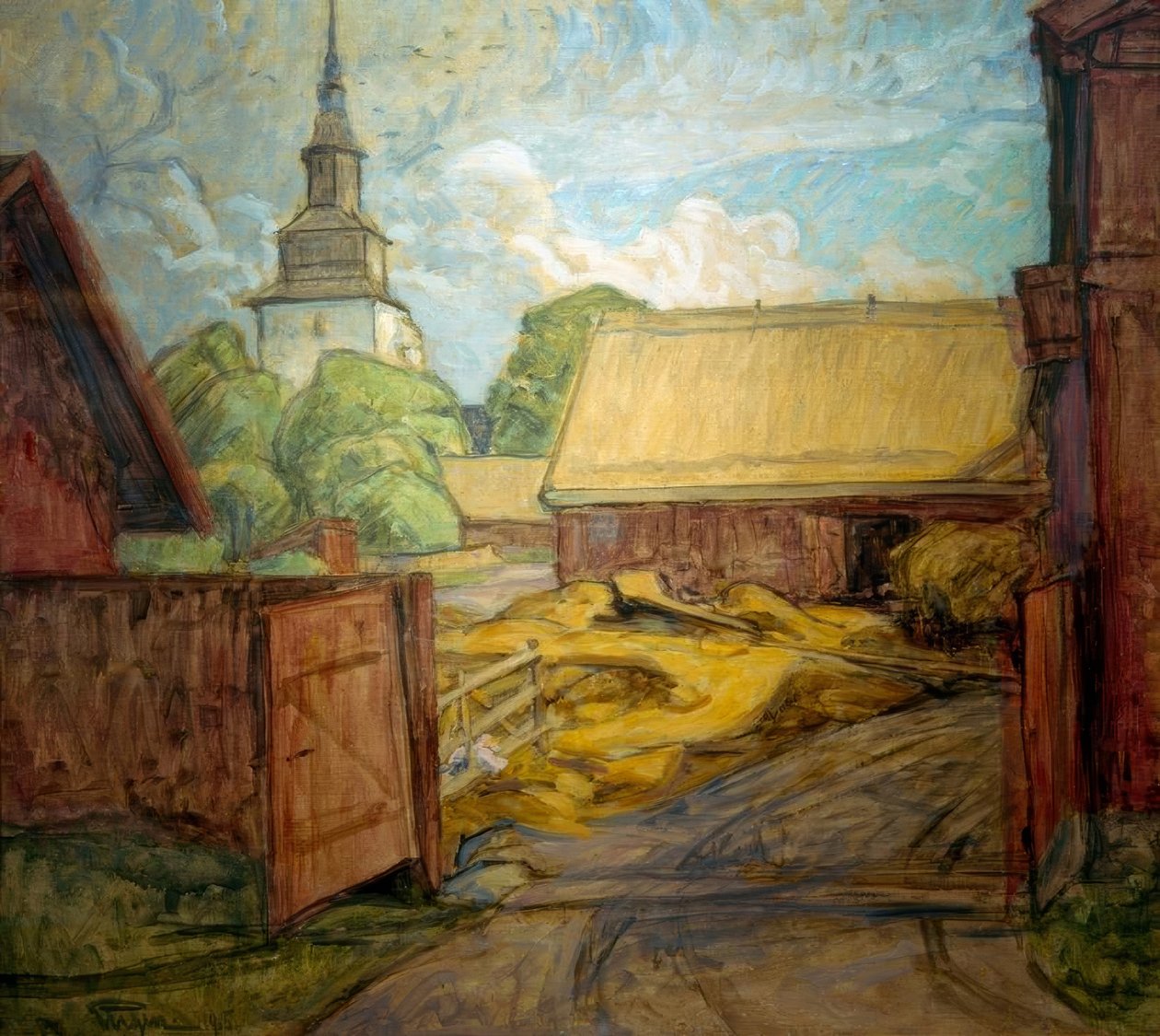 Scheune, Örberga von Eugen Prinz von Schweden